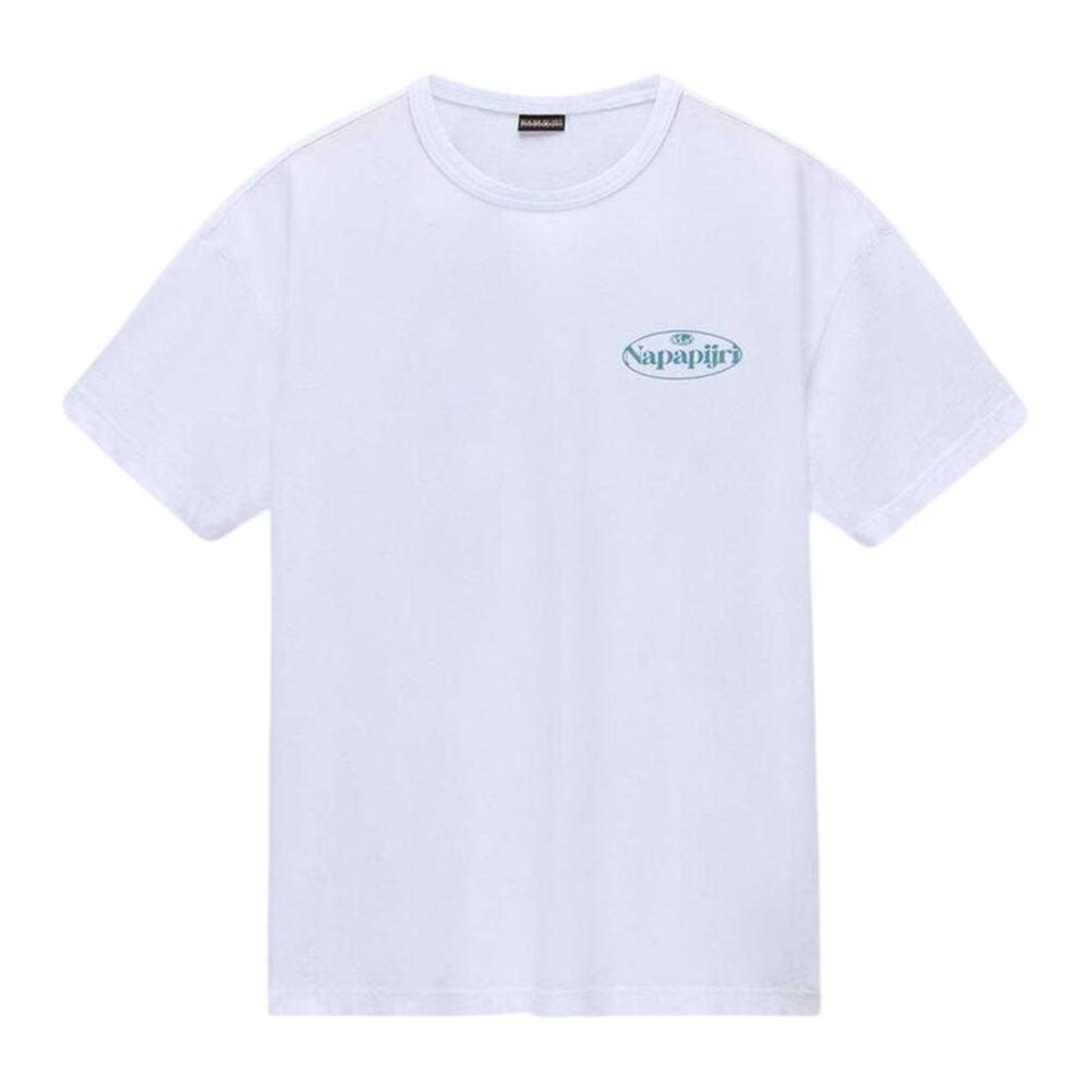 Napapijri Mens Graphic T-Shirt / White